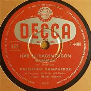 Karlskoga Kammarkör - När Juldagsmorgon Glimmar / O, Du Härliga Album