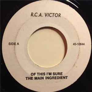 The Main Ingredient - You And Me, Me And You / Of This I'm Sure Album