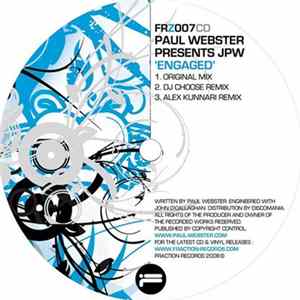 Paul Webster Presents JPW - Engaged Album