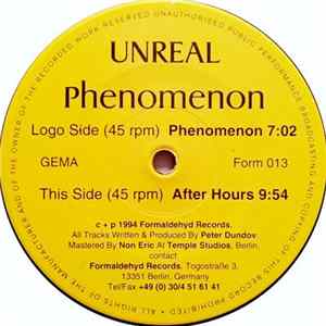 Unreal - Phenomenon Album