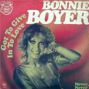 Bonnie Boyer - Got To Give In To Love Album