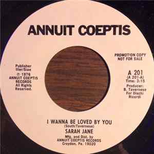 Sarah Jane - I Wanna Be Loved By You Album