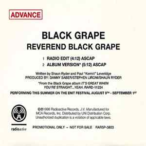 Black Grape - Reverend Black Grape Album