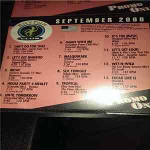 Various - Promo Only Rhythm Club: September 00 Album