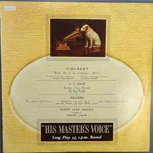 Franz Schubert, Johann Sebastian Bach, Johannes Brahms, The Robert Shaw Chorale, Robert Shaw - Mass No.2; Komm, Jesu, Komm; Three Brahms Songs Album