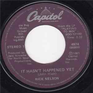 Ricky Nelson - It Hasn't Happened Yet Album