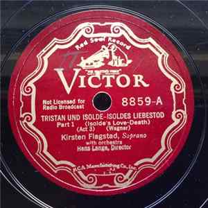 Kirsten Flagstad, Wagner - Tristan Und Isolde - Isoldes Liebestod Album