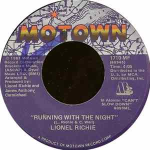 Lionel Richie - Running With The Night Album