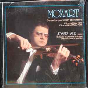 Mozart, Joseph Suk, Orchestre De Chambre De Prague - Concertos Pour Violon Et Orchestre Album