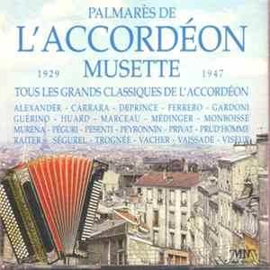 Various - Le Palmarès de L'Accordéon Musette 1929 - 1947 Album