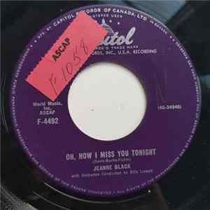 Jeanne Black - A Little Bit Lonely / Oh, How I Miss You Tonight Album