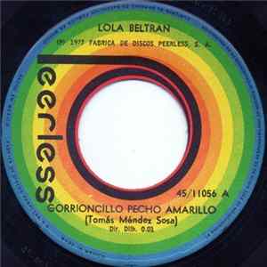 Lola Beltrán - Gorrioncillo Pecho Amarillo Album
