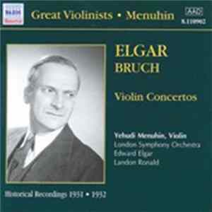 Yehudi Menuhin, Elgar, Bruch - Violin Concertos Album