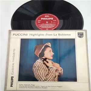 Giacomo Puccini - Highlights from La Boheme. Album