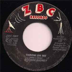 Rockin' Sidney - Throw On Me / Zydeco Till The Roster Crow Album