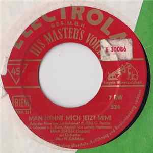 Erna Berger, Greg Giacona - Man Nennt Mich Jetzt Mimi / O Du Süssestes Mädchen Album