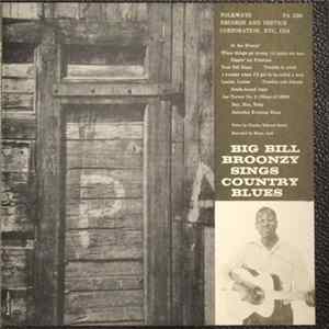 Big Bill Broonzy - Big Bill Broonzy Sings Country Blues Album
