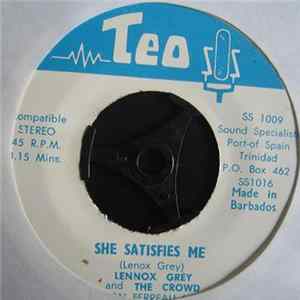 Lennox Grey And The Crowd - Wilbur / She Satisfies Me Album