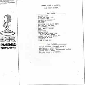 The Moody Blues - Mello Yello Presents The Moody Blues Album