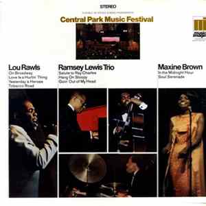 Lou Rawls / Maxine Brown / The Ramsey Lewis Trio - Central Park Music Festival Album