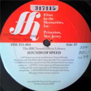 Unknown Artist - The BBC Sound Effects Library - Sounds Of Speed Album