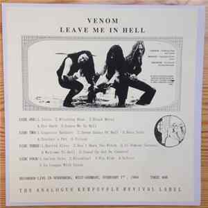 Venom - Leave Me In Hell Album