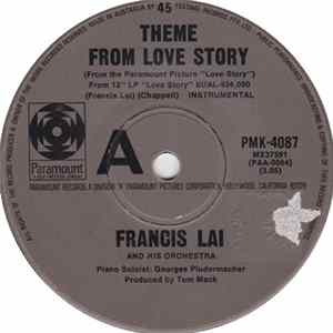 Francis Lai - Theme From Love Story Album