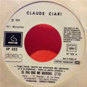 Claude Ciari - El Dia Que Me Quieras / Un Reverbere Album