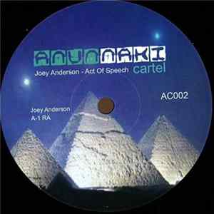 Joey Anderson - Act Of Speech EP Album