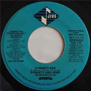 Dynasty And Mimi - Dynasty Rap / Won't You Be My Lady Album