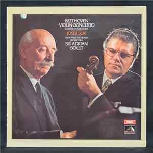 Beethoven, Josef Suk, New Philharmonia Orchestra, Sir Adrian Boult - Beethoven Violin Concerto, Coriolan Overture Album