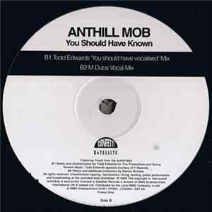 Anthill Mob - You Should Have Known Album