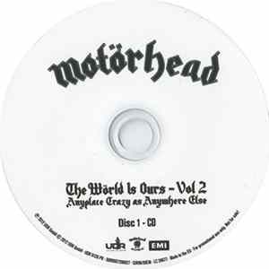 Motörhead - The Wörld Is Ours - Vol 2 (Anyplace Crazy As Anywhere Else) Album