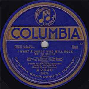 Waldorf-Astoria Dance Orchestra / Yerkes Jazarimba Orchestra - I Want A Daddy Who Will Rock Me To Sleep / I Might Be Your Once-In-A-While Album
