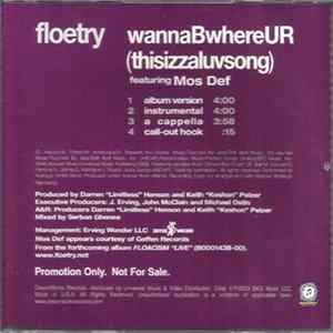 Floetry Featuring Mos Def - WannaBwhereUR (thisizzaluvsong) Album