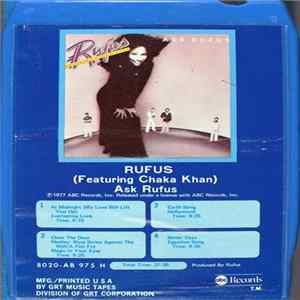 Rufus Featuring Chaka Khan - Ask Rufus Album