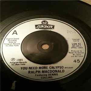 Ralph MacDonald - You Need More Calypso Album