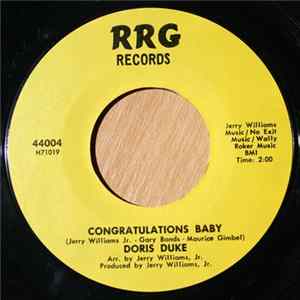 Doris Duke - Congratulations Baby / Divorce Decree Album