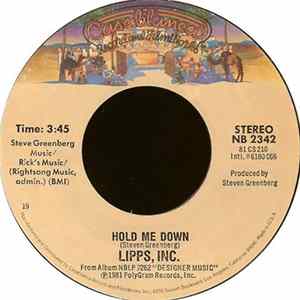 Lipps, Inc. - Hold Me Down / Always Lookin' Album