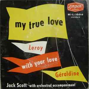 Jack Scott With Orchestral Accompaniment - My True Love Album