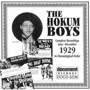 The Hokum Boys - Complete Recorded Works In Chronological Order (June To December 1929) Album