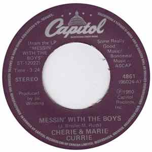 Cherie & Marie Currie - Messin With The Boys Album