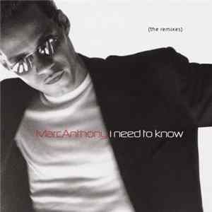 Marc Anthony - I Need To Know (The Remixes) Album