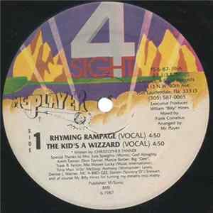 MC Player - Rhyming Rampage / The Kid's A Wizzard Album