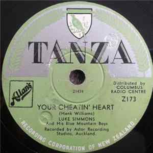 Luke Simmons & His Blue Mountain Boys - Your Cheatin' Heart / The Gal Who Invented Kissin' Album