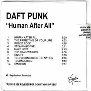 Daft Punk - Human After All Album