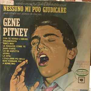Gene Pitney - Nessuno Mi Puo Giudicare And Other Hit Songs In Italian Album