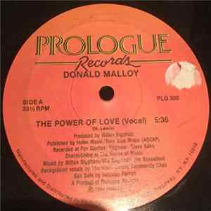 Donald Malloy - The Power Of Love Album