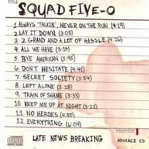 Squad Five-O - Late News Breaking Album
