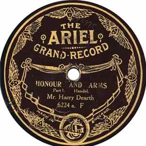 Mr. Harry Dearth - Honour And Arms Album